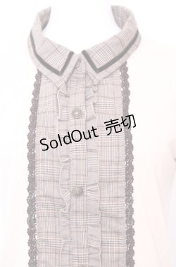 画像2: axes femme / 切り替え襟付きTシャツ   O-25-07-31-031-AX-TO-OW-OS