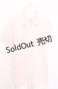 axes femme / ドットブラウス M ピンク O-25-07-31-032-AX-BL-OW-OS