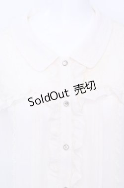 画像2: axes femme / レース襟付きブラウス M キナリ O-25-07-31-033-AX-BL-OW-OS
