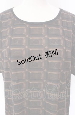 画像2: Enchantlic Enchantilly / アンシャンテリーチョコレートカットソーワンピース  チョコレート（ブラウン系） O-25-08-02-025-LO-OP-OW-OS