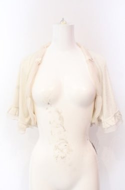画像1: axes femme / 楊柳使いケープ M キナリ O-25-08-02-027-AX-TO-OW-OS