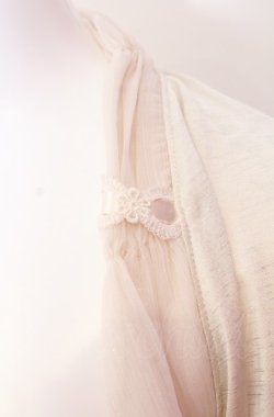 画像2: axes femme / 楊柳使いケープ M キナリ O-25-08-02-027-AX-TO-OW-OS