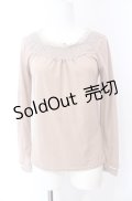 axes femme / パール配色インナープルオーバー M ピンク O-25-08-02-029-AX-TO-OW-OS