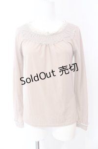 axes femme / パール配色インナープルオーバー M ピンク O-25-08-02-029-AX-TO-OW-OS