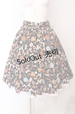 画像1: metamorphose / ビスケットサーキュラースカート  クロ O-25-08-02-004-ME-SK-OW-OS