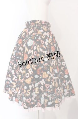 画像4: metamorphose / ビスケットサーキュラースカート  クロ O-25-08-02-004-ME-SK-OW-OS