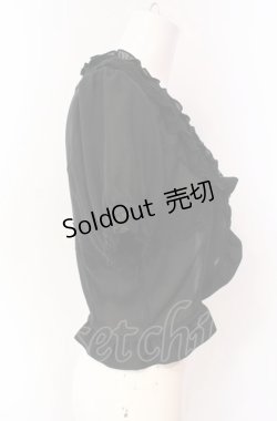 画像3: Innocent World / オリジナルレース梨地ボレロ L クロ O-25-08-02-050-IW-TO-OW-OS