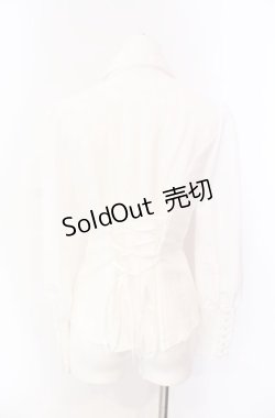 画像4: ATELIER BOZ / 新春福袋2017 レディースSP ショートパンツSet ブラウス単品  ホワイト O-25-08-02-052-EL-BL-OW-OS