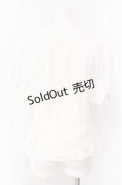 画像4: MIHO MATSUDA / ブラウス・メル M ホワイト O-25-08-02-054-GO-BL-IG-OS