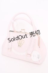 BABY,THE STARS SHINE BRIGHT / 王冠ガマ口BAG  ピンク O-25-08-02-1001-BA-BG-YM-OS