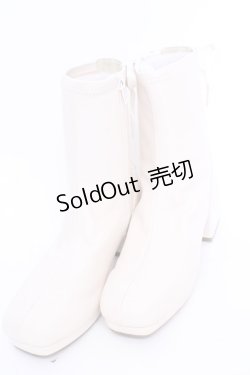 画像1: axes femme POETIQUE / スクエアストレッチブーツ L キナリ O-25-08-02-1040-AX-SH-OW-OS