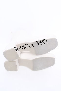 画像4: axes femme POETIQUE / スクエアストレッチブーツ L キナリ O-25-08-02-1040-AX-SH-OW-OS