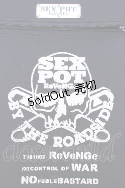画像2: SEX POT ReVeNGe / キャリーケース  ブラック O-25-08-02-1042-SP-BG-IG-OS