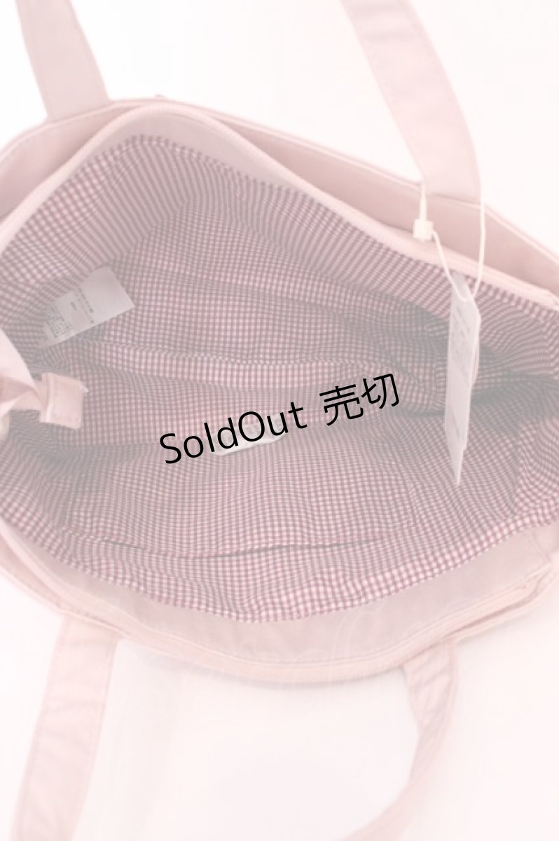 画像5: Maison de FLEUR / Bonbonribbon サイドポケットトートバッグ  ピンク O-25-08-02-1004-LO-BG-IG-ZT286 (5)