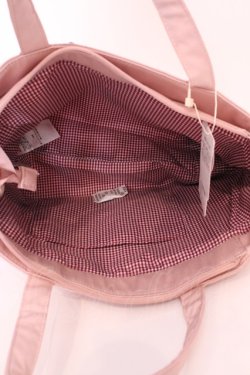画像5: Maison de FLEUR / Bonbonribbon サイドポケットトートバッグ  ピンク O-25-08-02-1004-LO-BG-IG-OS