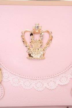 画像2: BABY,THE STARS SHINE BRIGHT / 王冠ガマ口BAG  ピンク O-25-08-02-1001-BA-BG-YM-OS