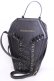 画像1: ATELIER PIERROT / "Nocturnal Grave" Vampire's Coffin Bag バッグ  ブラック×ブルー O-25-08-02-1007-EL-BG-IG-OS (1)