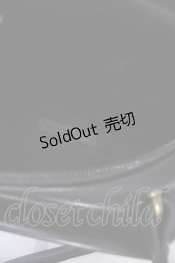 画像5: ATELIER PIERROT / "Nocturnal Grave" Vampire's Coffin Bag バッグ  ブラック×ブルー O-25-08-02-1007-EL-BG-IG-OS