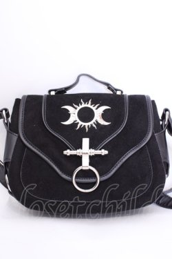 画像1: Restyle / Triple Goddess Bag バッグ  ブラック O-25-08-02-1009-GO-BG-IG-OS