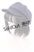 axes femme POETIQUE / 無地キャスケット帽 57.5cm ネイビー O-25-08-02-1011-AX-AC-IG-ZT335