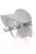 axes femme / コマ編みＵＶケアハット  クロ O-25-08-02-1015-AX-AC-IG-ZT335