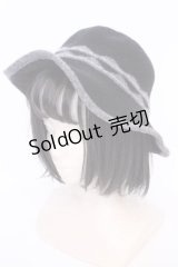 axes femme / ウールハット  クロ O-25-08-02-1016-AX-AC-IG-OS