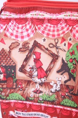 画像3: BABY,THE STARS SHINE BRIGHT / e-MOOK 『赤ずきん』大型ポーチ  Little Red Riding Hood柄 O-25-08-02-1017-BA-ZA-IG-OS