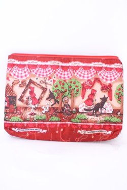 画像4: BABY,THE STARS SHINE BRIGHT / e-MOOK 『赤ずきん』大型ポーチ  Little Red Riding Hood柄 O-25-08-02-1017-BA-ZA-IG-OS
