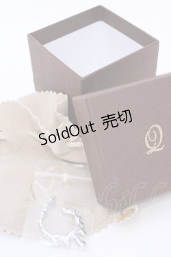 画像1: Q-pot. / メルティーメルトフープピアス  シルバー O-25-08-02-1019-QP-AC-YM-OS