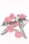 metamorphose / 薔薇コサージュセット  レッド O-25-08-02-1020-ME-AC-IG-OS