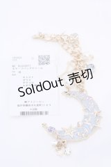 axes femme / モチーフバッグチャーム  サックス　×ゴールド O-25-08-02-1028-AX-ZA-IG-OS