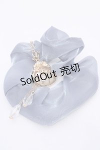 axes femme / THANKS FES ノベルティシュシュ  サックス O-25-08-02-1029-AX-AC-IG-OS