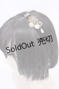 axes femme / レースビジューヘアバンド  クロ O-25-08-02-1035-AX-AC-IG-OS