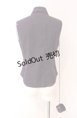 画像3: BPN / ブレスレットチェーンノースリーブブラウス M パープル O-25-08-02-058-GO-BL-IG-OS