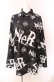 画像1: NieR Clothing / ORIGINAL Y-Shirt シャツ  ブラック×ホワイト O-25-08-02-072-PU-BL-IG-OS (1)
