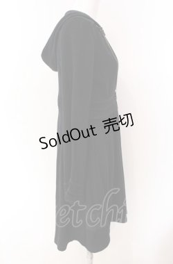 画像3: Ozz Croce / チェーン付きニットカーディガン  ブラック O-25-08-02-078-OO-TO-IG-ZY