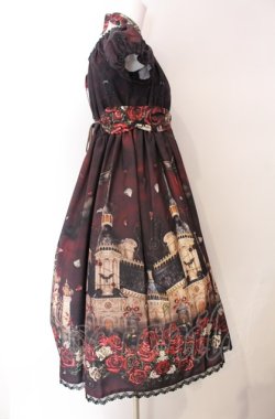 画像3: Enchantlic Enchantilly / 幻影薔薇城〜コウモリ公爵からの招待状〜ワンピース  赤い夜 O-25-08-02-008-LO-OP-OW-OS