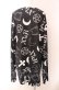 画像2: NieR Clothing / 転写総柄カットソー  ブラック O-25-08-02-093-PU-TO-IG-OS (2)