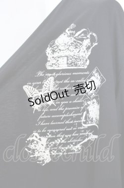 画像2: HELL CAT PUNKS / スカルptカットトッパーカーディガン  ブラック O-25-08-02-095-PU-TO-IG-OS