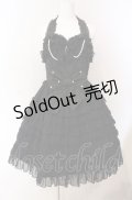 Angelic Pretty / ジョーゼットフリルシンフォニージャンパースカート  クロ O-25-08-02-014-AP-OP-IG-OS