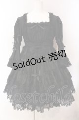 metamorphose / ラッパ袖ベビードール（2007）  クロ オーガンジー O-25-08-02-016-ME-OP-IG-OS