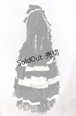 画像4: Hoshibako Works / シャルロット デコラティヴワンピース  クロ×シロ O-25-08-02-017-LO-OP-IG-OS