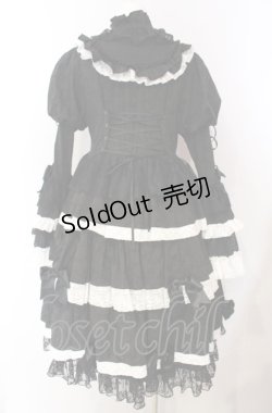 画像5: Hoshibako Works / シャルロット デコラティヴワンピース  クロ×シロ O-25-08-02-017-LO-OP-IG-OS