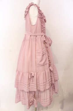 画像3: Physical Drop / シフォンミルフィーユフリルドレス  ピンク O-25-08-02-018-LO-OP-IG-OS