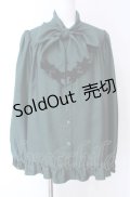 Enchantlic Enchantilly / ノーブルリボンタイブラウス  グリーン O-25-08-02-020-LO-BL-OW-OS