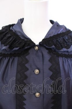 画像2: Enchantlic Enchantilly / ローズレースシャンタンケープ  ブルー O-25-08-02-023-LO-TO-OW-OS
