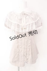 Secret Honey / バイカラーラッフル半袖セットアップ  ピンク O-25-08-05-001-CA-OP-IG-OS