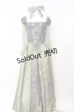 画像1: Secret Honey / Library Dress (Beauty and the Beast ver.) 2 グリーン O-25-08-05-029-CA-OP-YM-ZT451