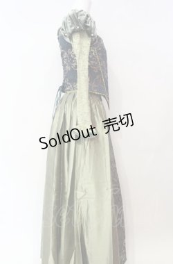 画像3: Secret Honey / Library Dress (Beauty and the Beast ver.) 2 グリーン O-25-08-05-029-CA-OP-YM-ZT451