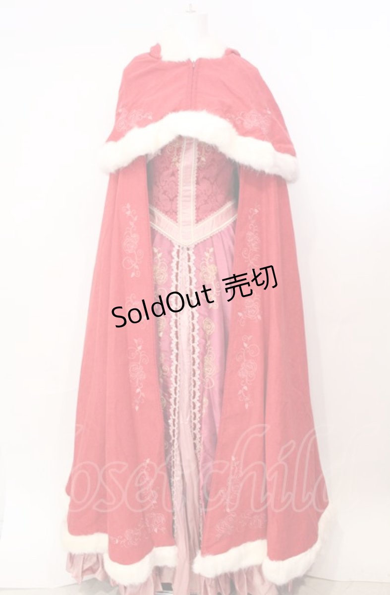画像1: Secret Honey / Something There Dress(Beauty and the Beast ver ドレス＆ケープ 2 レッド O-25-08-05-030-CA-CO-YM-ZT0807A (1)